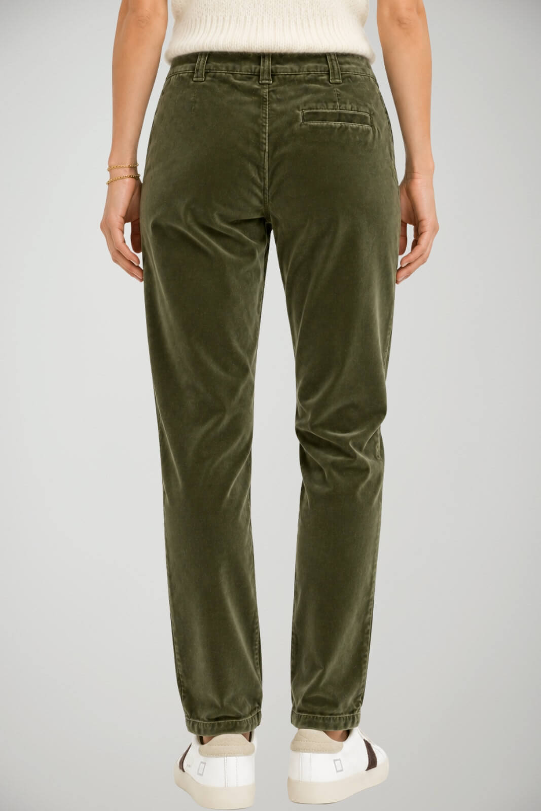 Twinset Actitude Pantaloni Donna Chino in Velluto