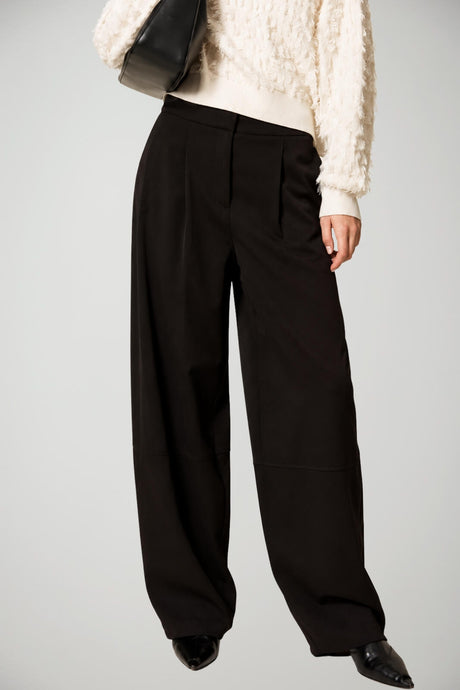 Twinset Actitude Pantaloni Donna Gamba Ampia con Pences