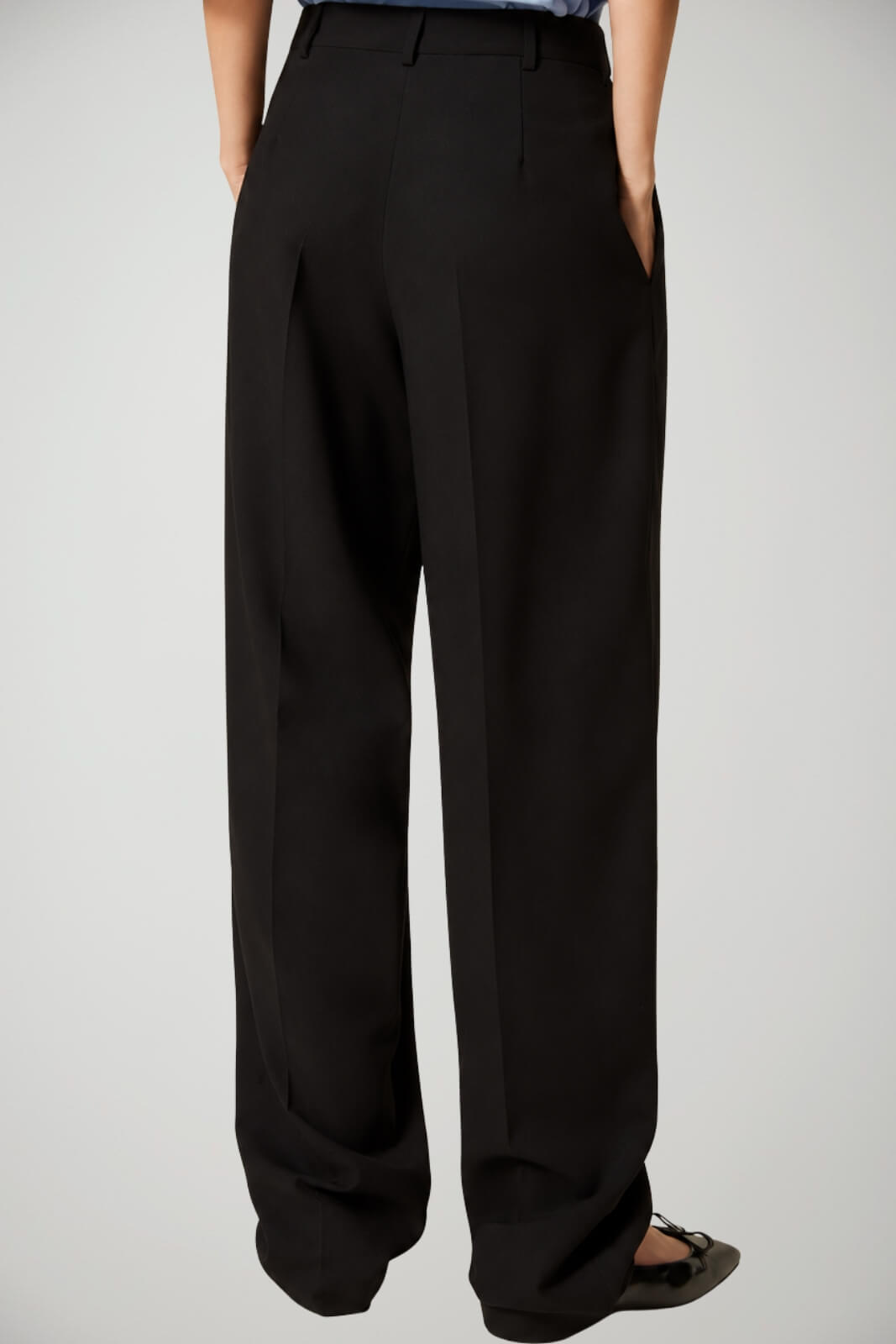 Twinset Actitude Pantaloni Donna Vita Alta con Pences