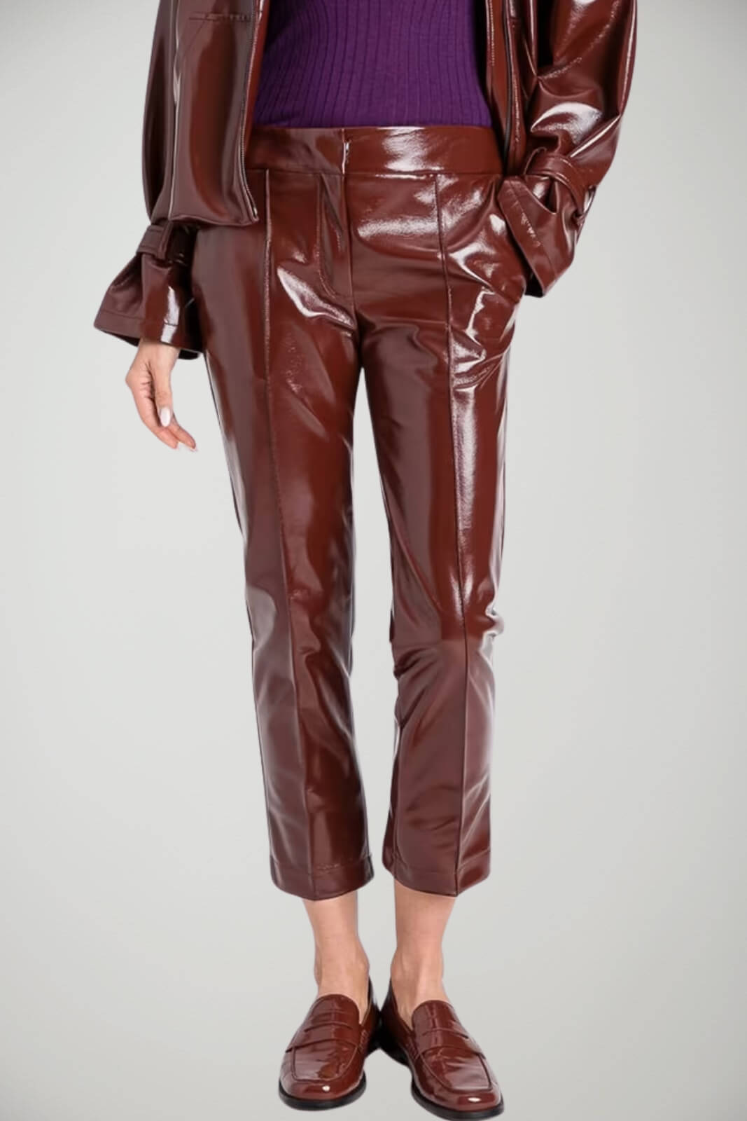 Twinset Actitude Pantaloni Donna in vernice