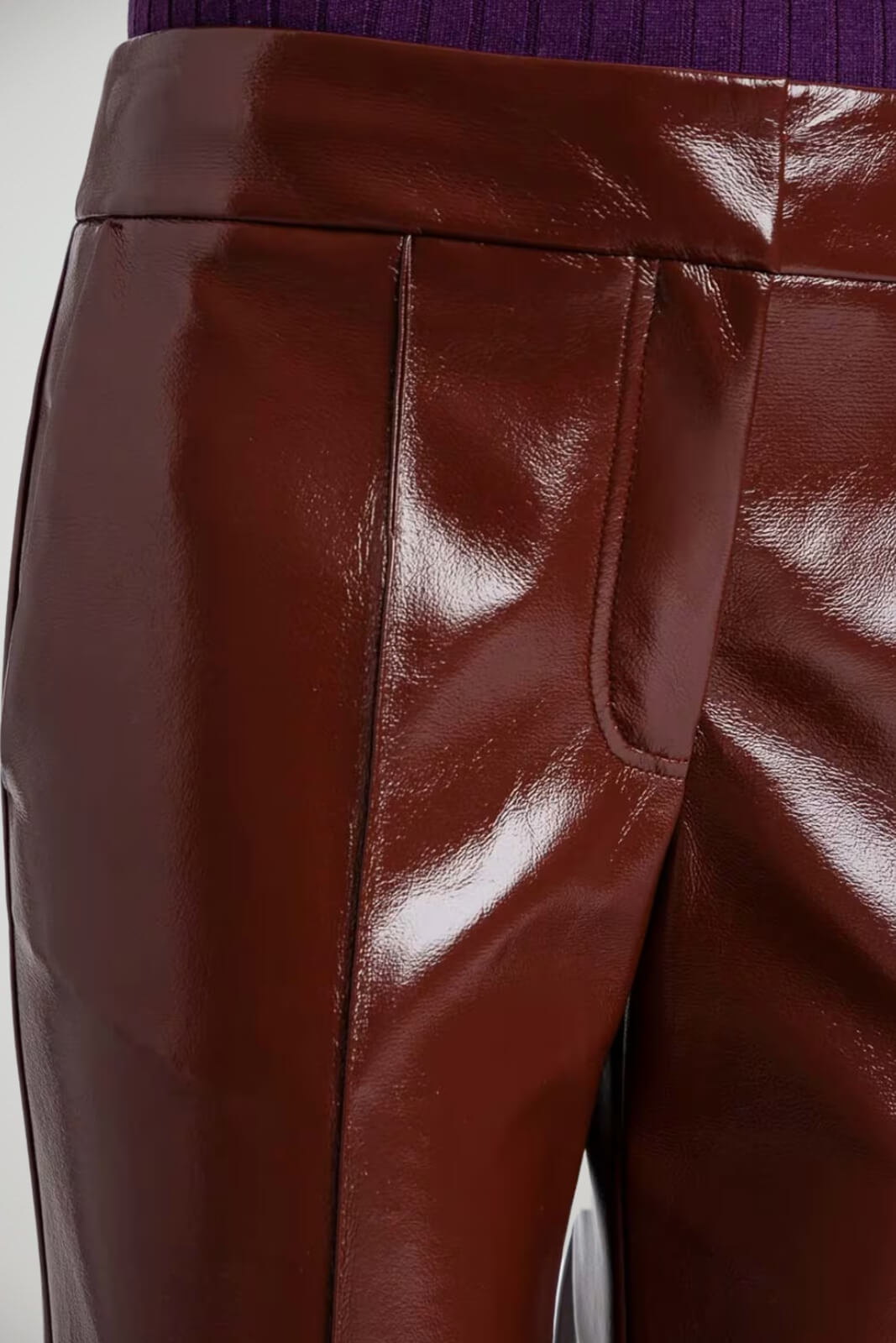 Twinset Actitude Pantaloni Donna in vernice