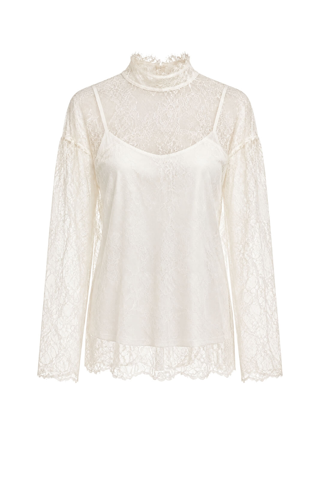 Twinset Milano Blusa Donna in Pizzo