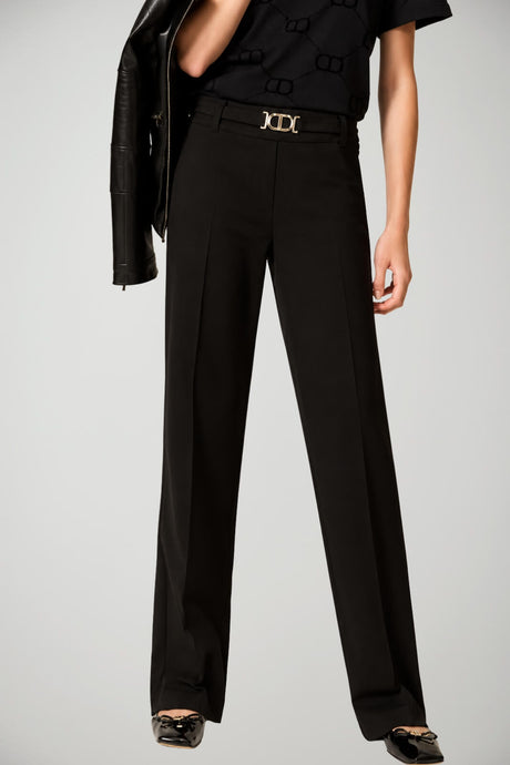 Twinset Milano Pantaloni Donna Flare Tinta Unita