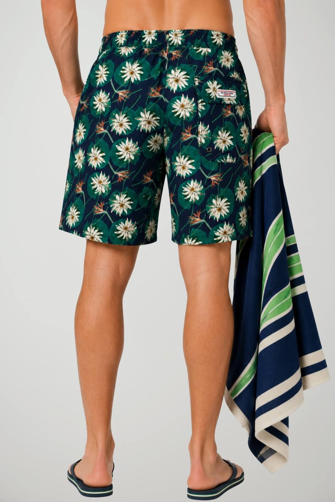 U.S. POLO ASSN Costume Uomo Floreale