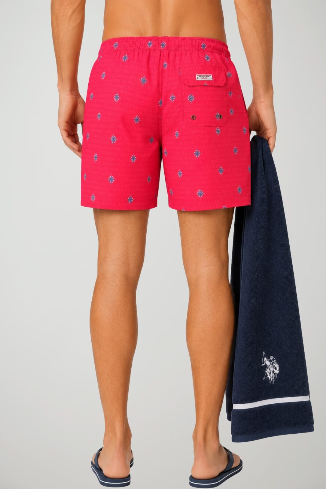 U.S. Polo Assn. Costume Uomo logo All Over