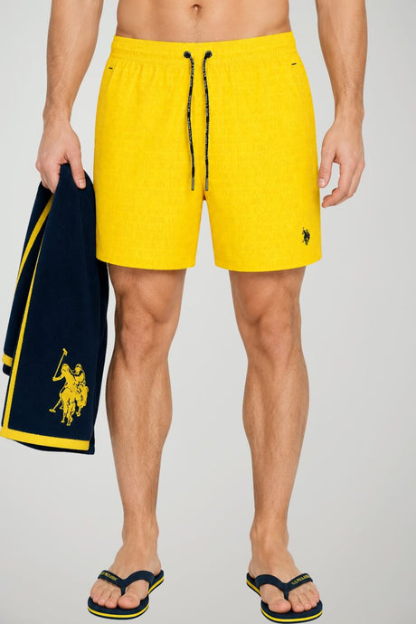 U.S. Polo Assn. Costume Uomo logo All Over con logo ricamato