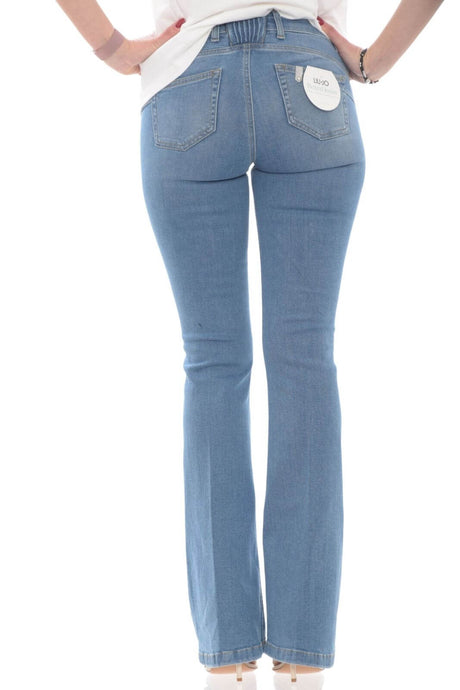 Liu Jo women's bottom up flare jeans