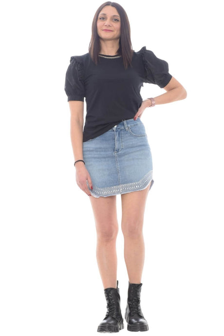 Falda mini vaquera de mujer Liu Jo