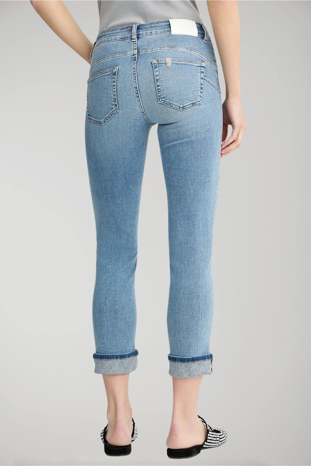 Liu Jo women's skinny jeans with cuffs