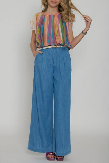 Pantalones vaqueros acampanados para mujer de Liu Jo