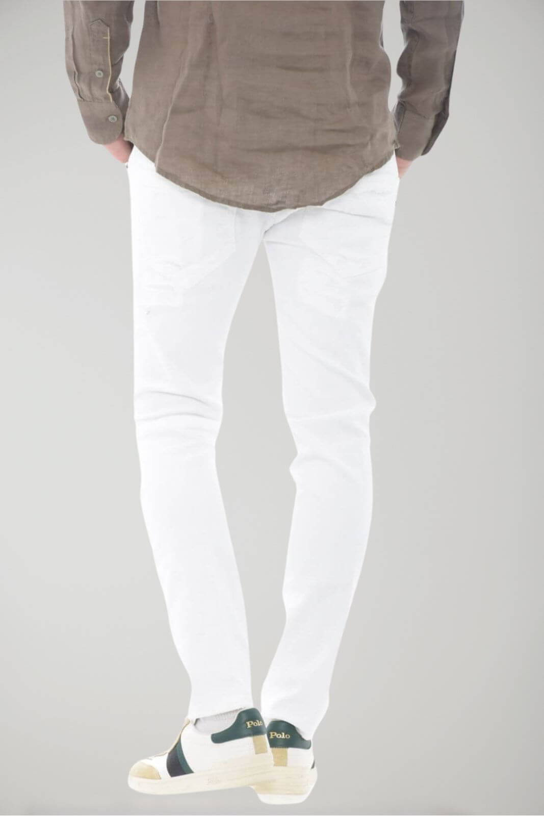 Vaqueros de hombre Dondup MIUS con desgaste