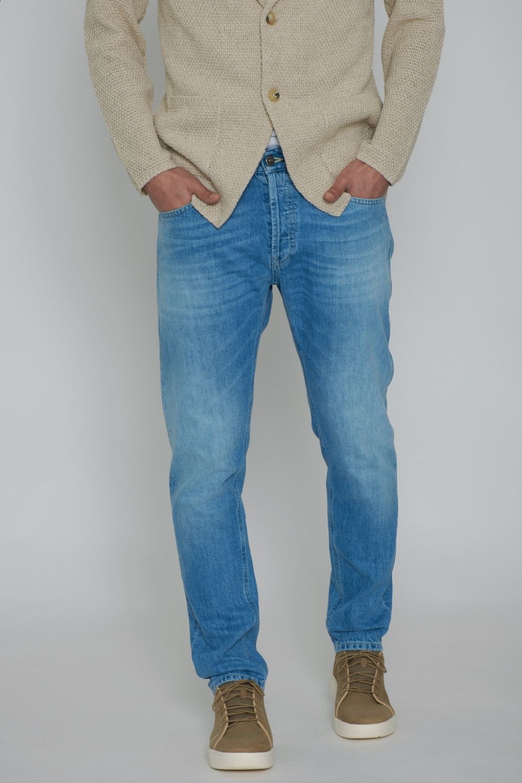 Dondup jeans uomo Dian in denim fisso