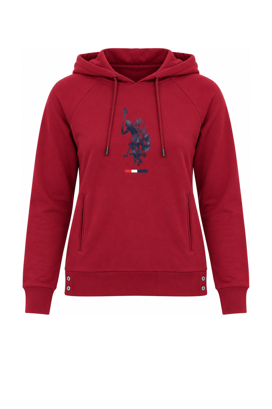 Us Polo Assn Felpa Donna Ima con cappuccio