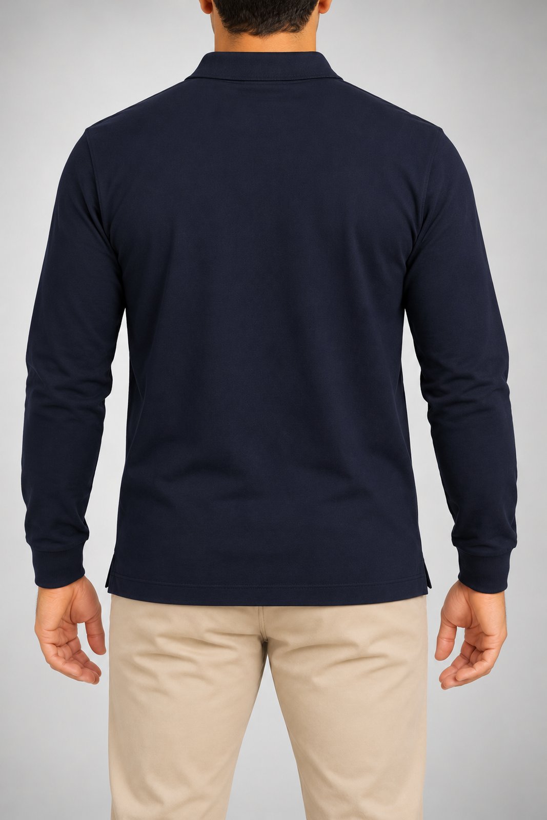 Us Polo Assn Polo Uomo Aust in jersey con maxi logo