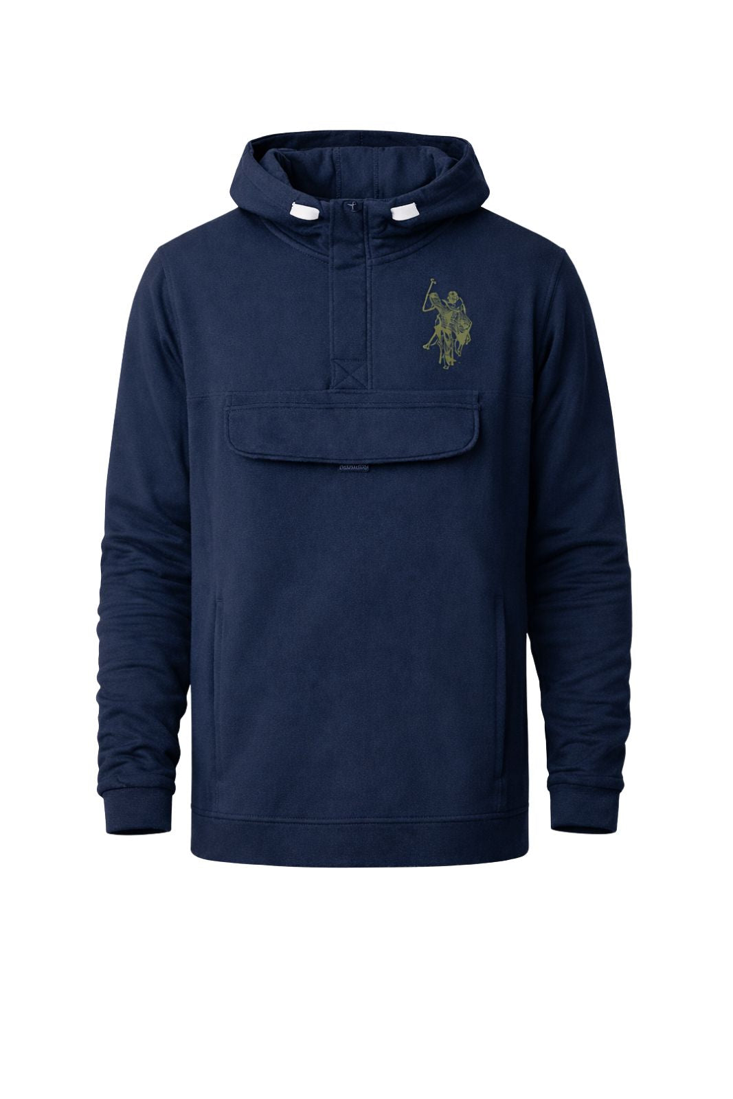 Us Polo Assn Felpa Uomo con cappuccio e tasca marsupio