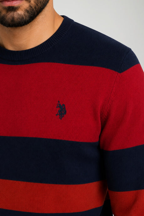 Us Polo Assn Maglia Uomo color block multicolore