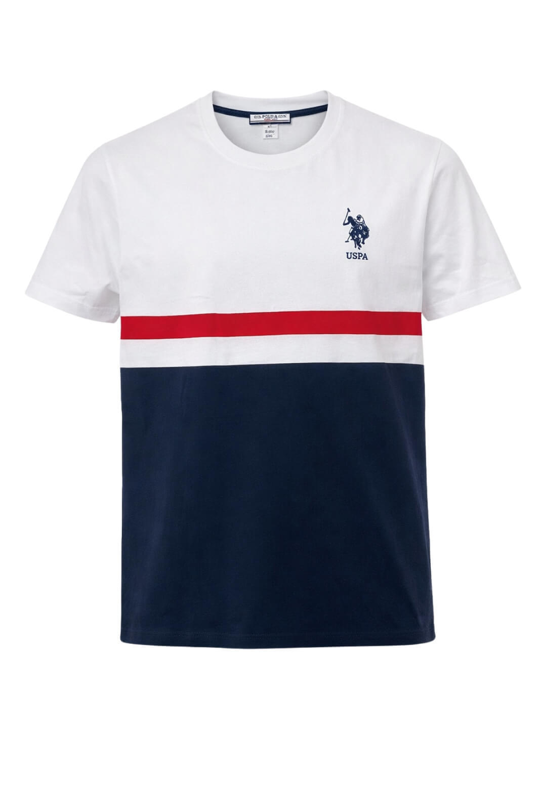 Us Polo Assn T-shirt Uomo in colorblock