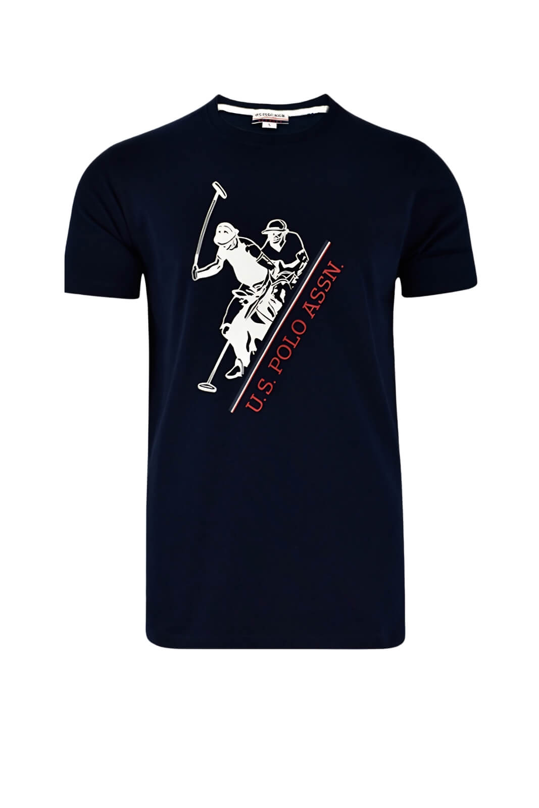 Us Polo Assn T-shirt Uomo con maxi stampa