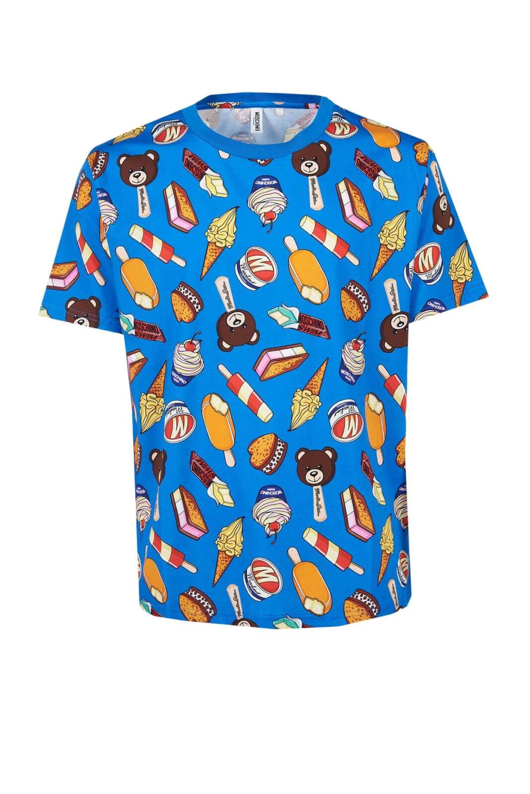 Moschino Swim Men's T-Shirt ice cream all over