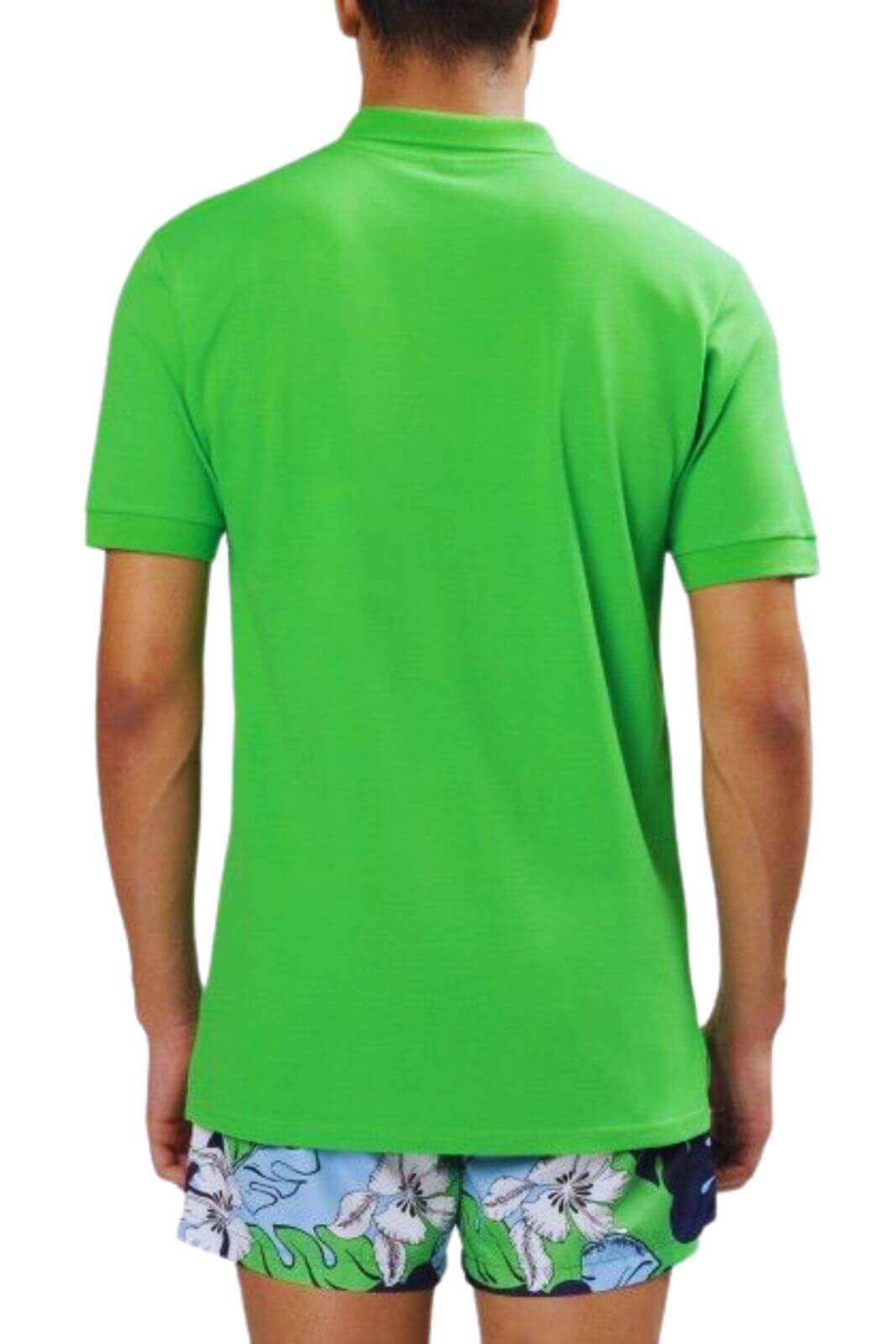 Moschino Swim Polo Men with embossed print