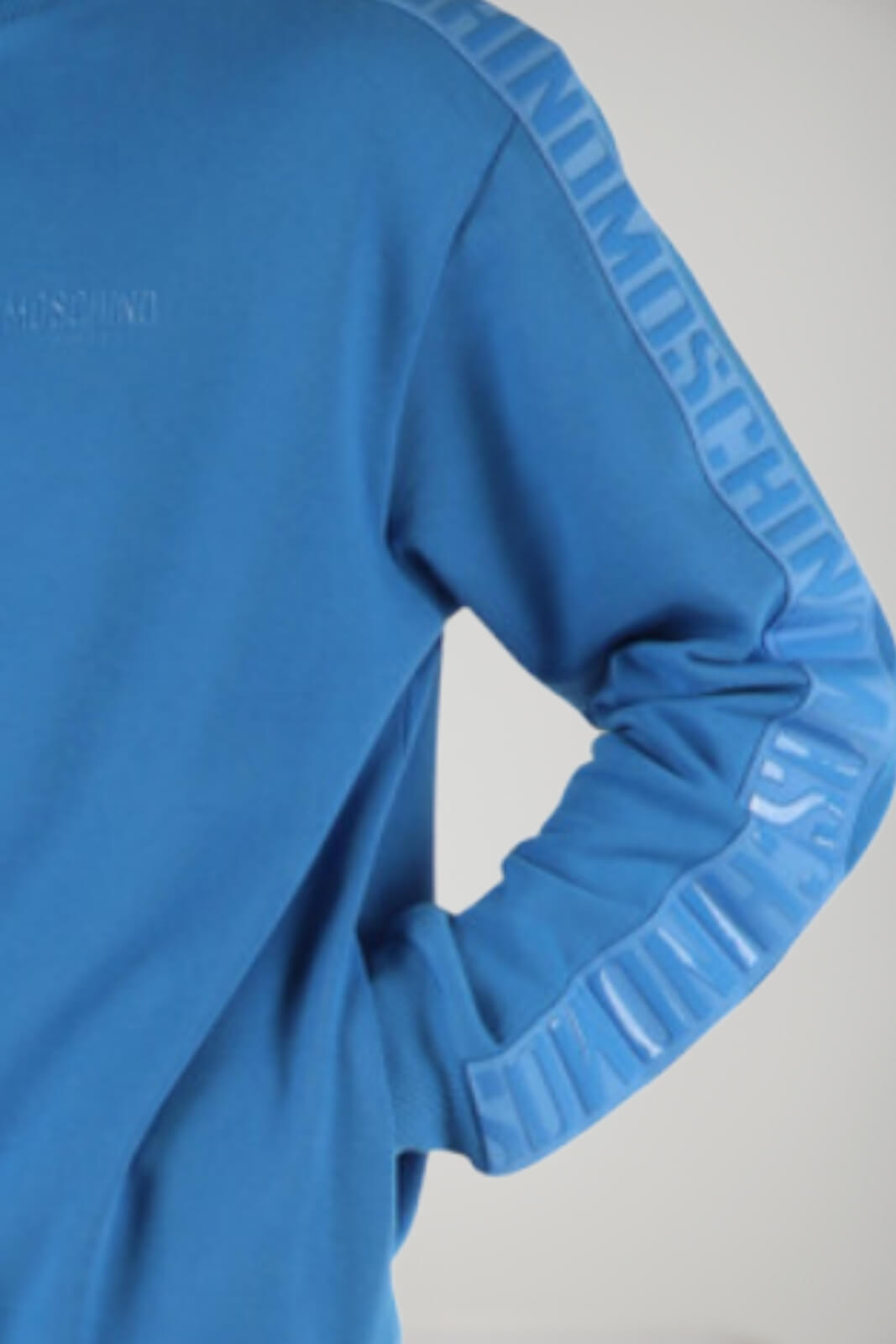 Moschino Swim Felpa Uomo con bande logate