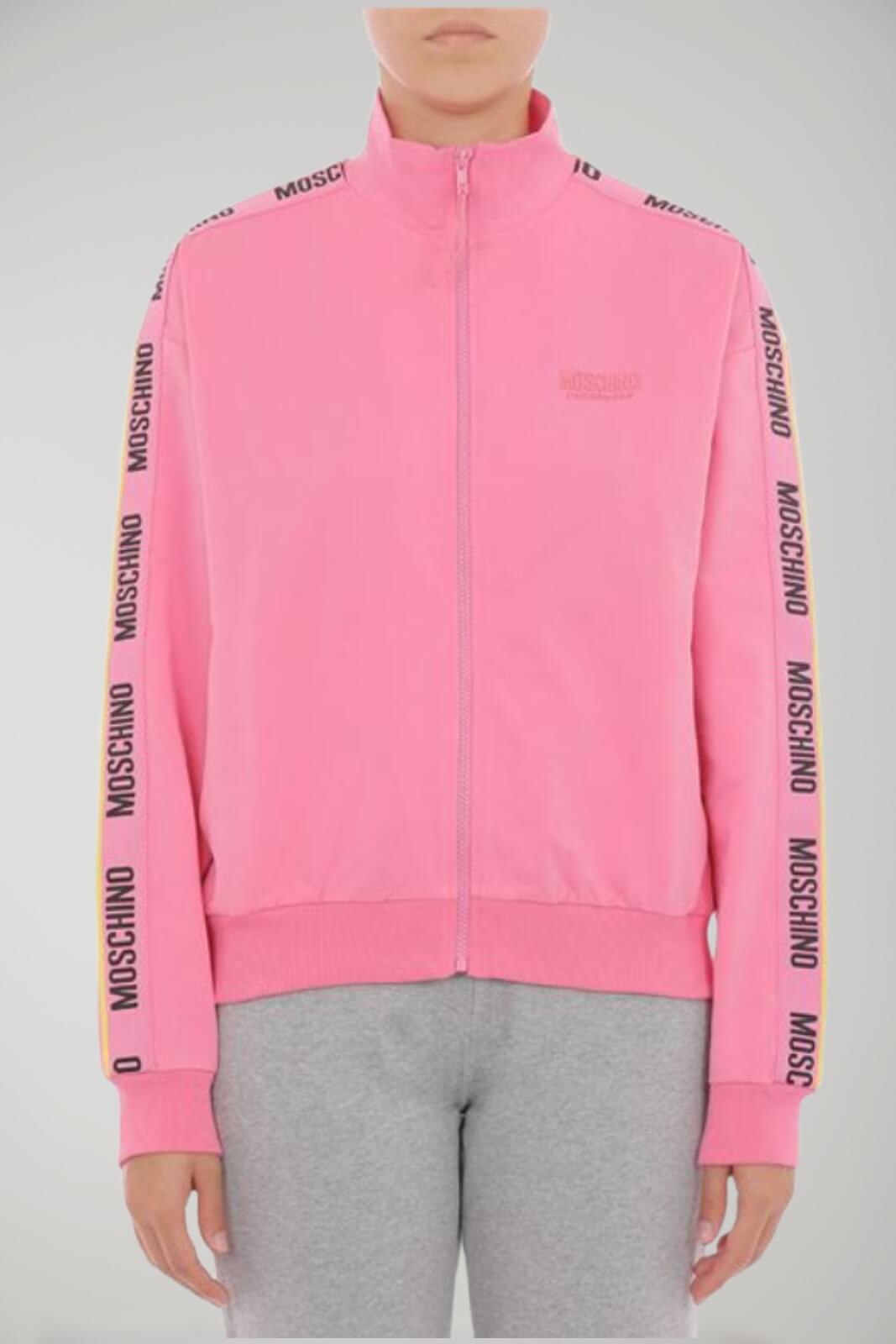 Moschino Underwear Felpa Donna con bande logate