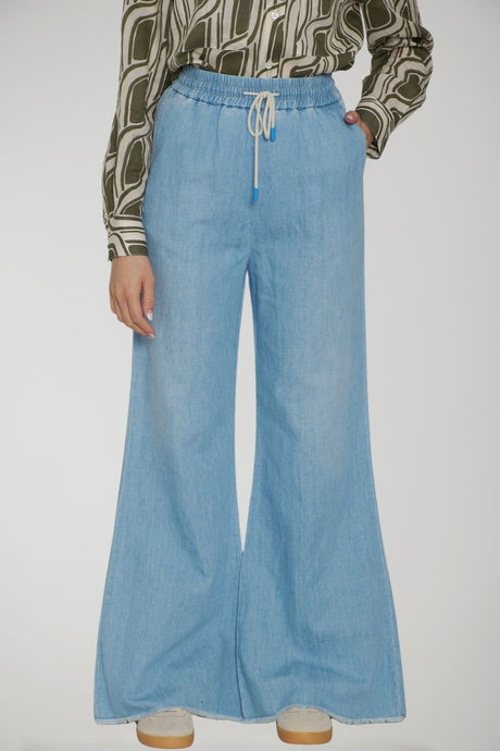 Jacob Cohen Pantaloni Donna a palazzo