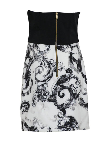 Abito da donna smanicato stampa baroque Versace Jeans Couture retro