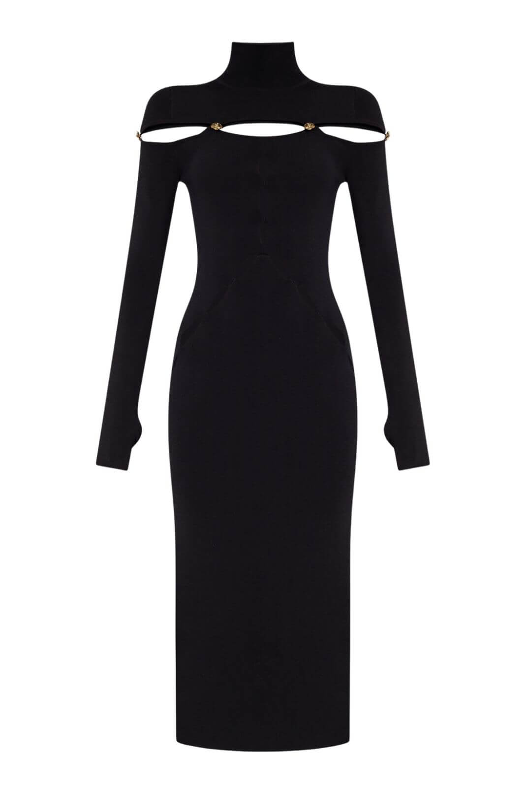 Versace Jeans Couture tubino donna BODYCON CUT OUT STRATCH