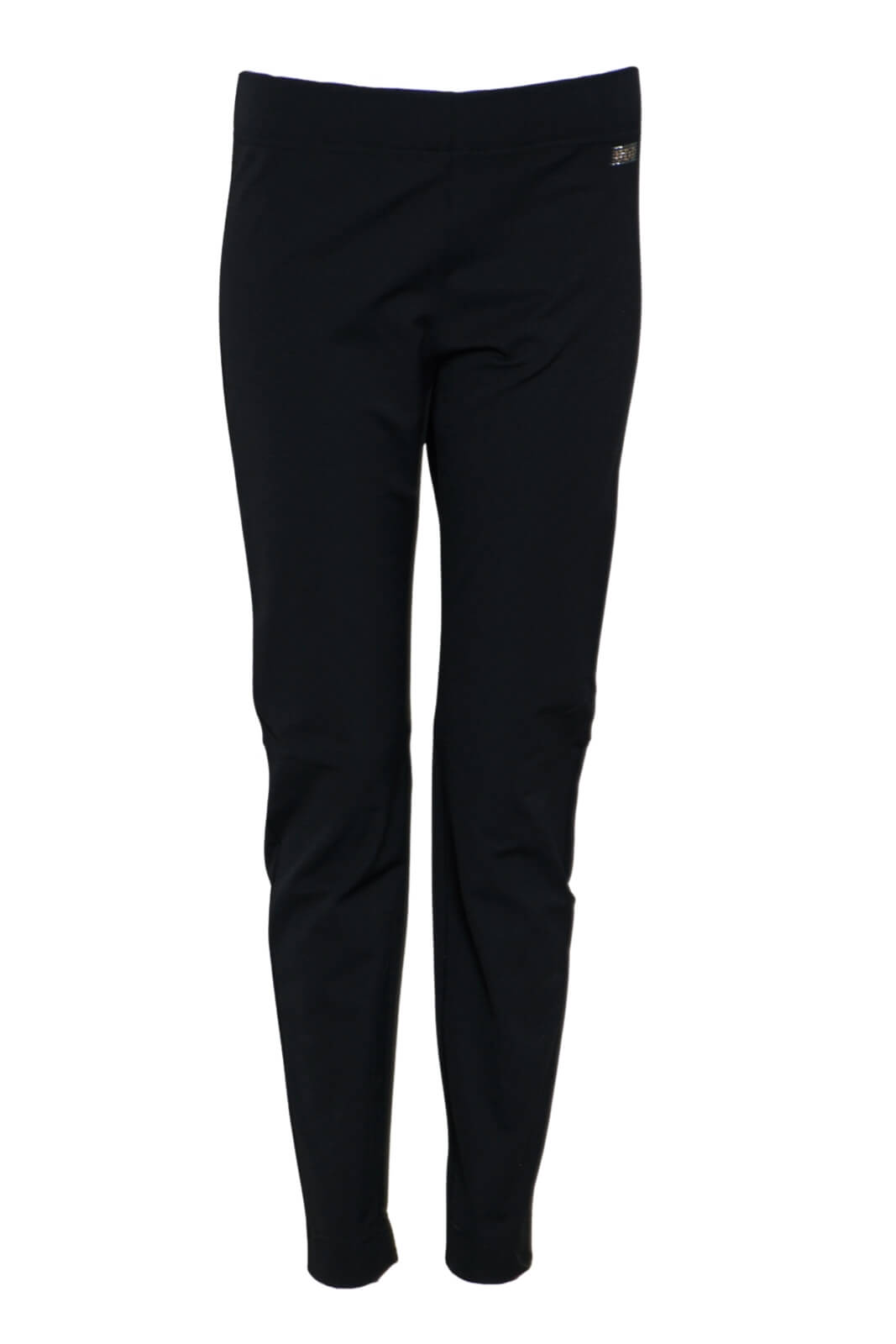 Pantalone slip on con strass Via delle perle fronte