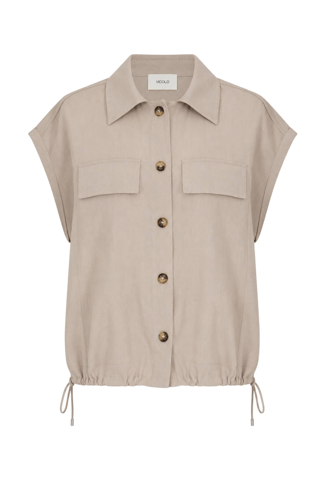 Vicolo Camicia Donna Smanicata