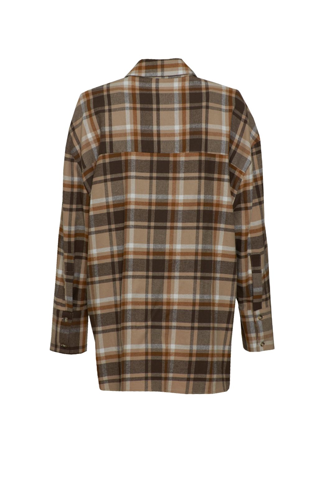 Vicolo camicia donna check in flanella