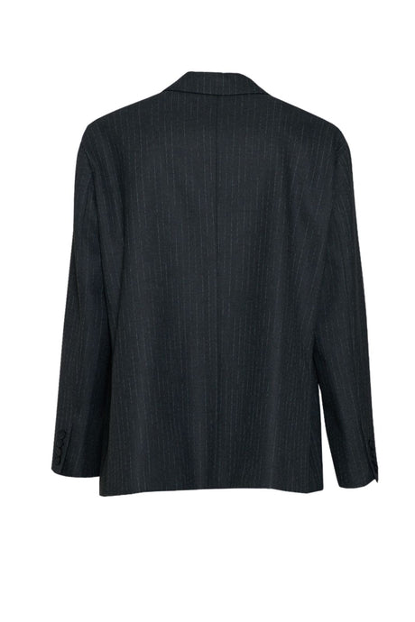 Vicolo Giacca Donna con collo rever in fantasia gessata