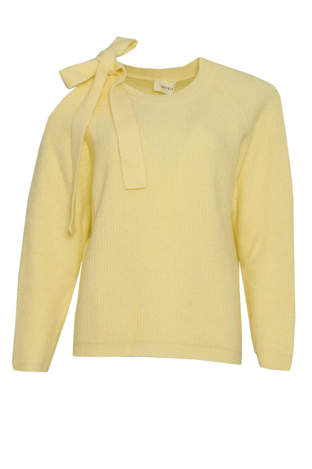 Vicolo maglia donna con cut out e fiocco