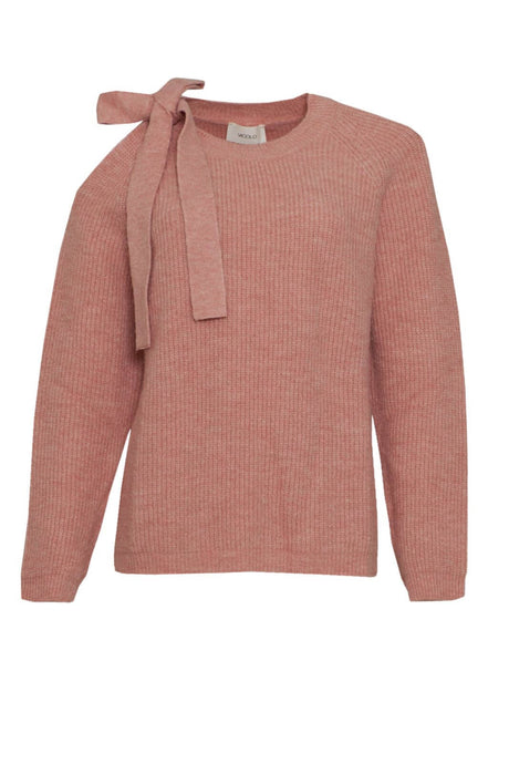 Vicolo maglia donna con cut out e fiocco