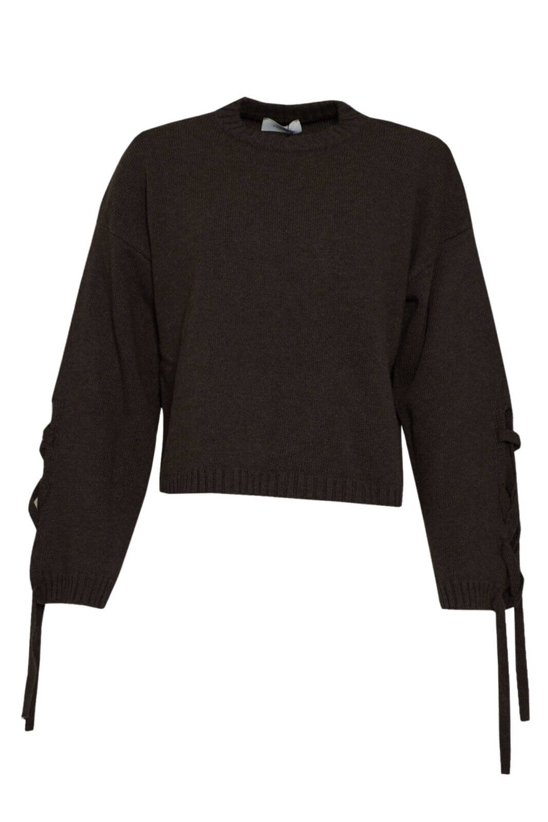 Vicolo maglia donna con laccetti ai polsi