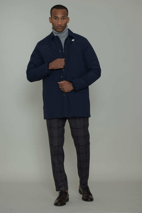 Kangra men's turtleneck with woven workmanship