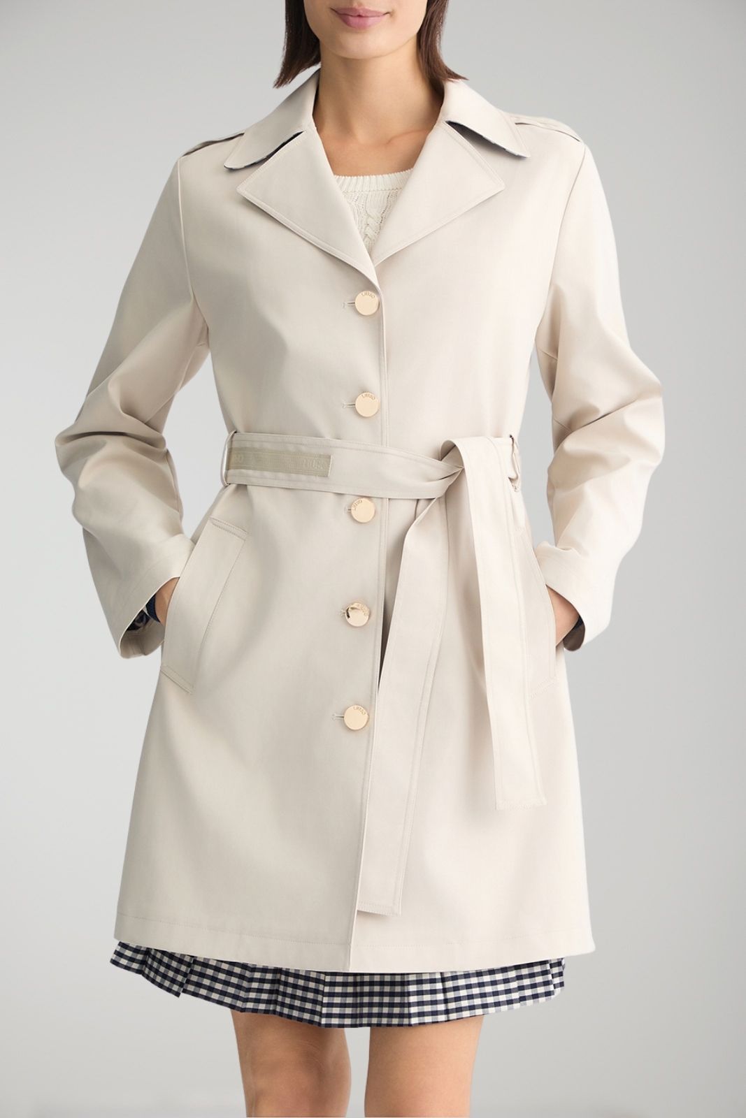 Liu Jo women's trench coat with belt