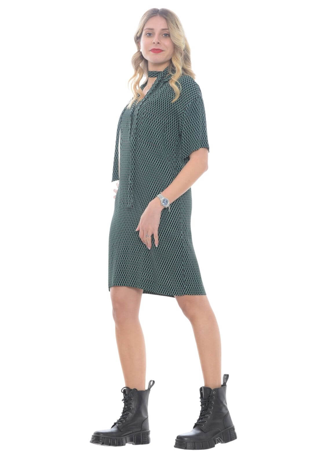 Nice Things abito donna con collo rever