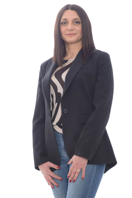Liu Jo Women's Jacket with Lapel Collar