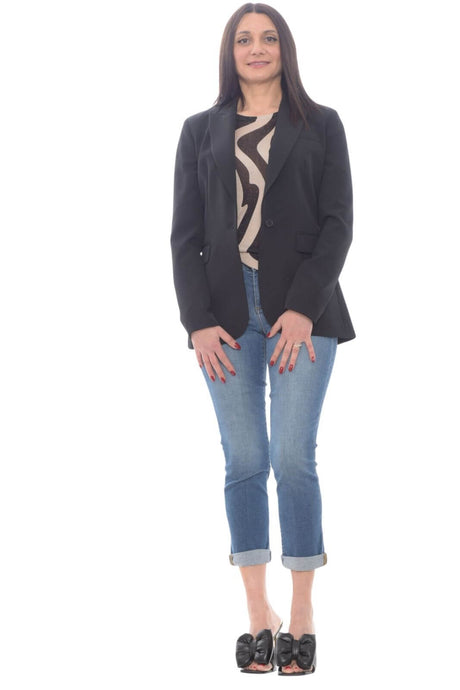 Liu Jo Women's Jacket with Lapel Collar