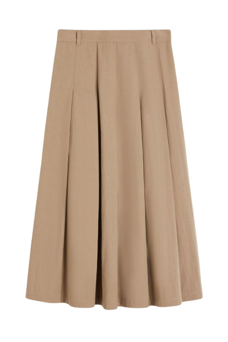 Weekend MaxMara Gonna Donna midi in gabardina svasata