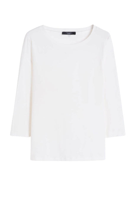 Weekend MaxMara T-shirt Donna jersey con maniche 3/4