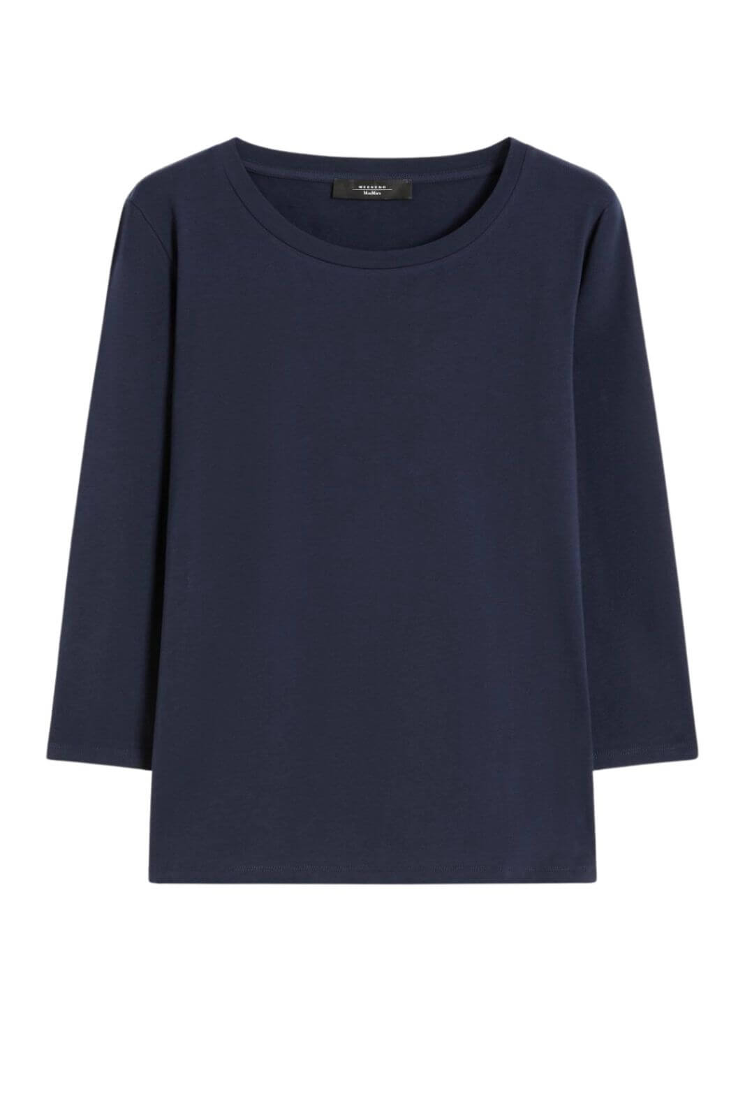 Weekend MaxMara T-shirt Donna jersey con maniche 3/4
