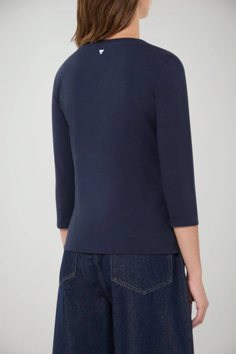 Weekend MaxMara T-shirt Donna jersey con maniche 3/4