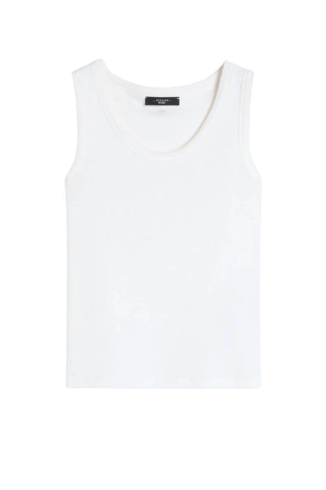 Weekend MaxMara Canotta Donna a costine stretch