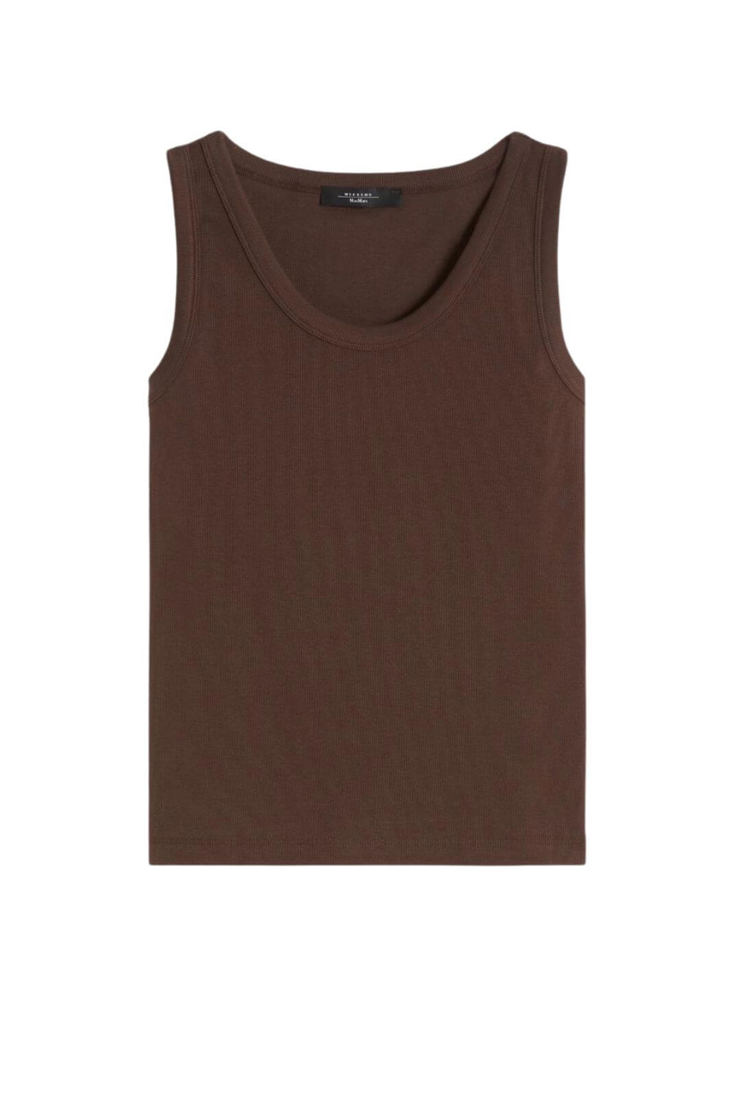 Weekend MaxMara Canotta Donna a costine stretch