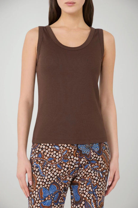 Weekend MaxMara Canotta Donna a costine stretch