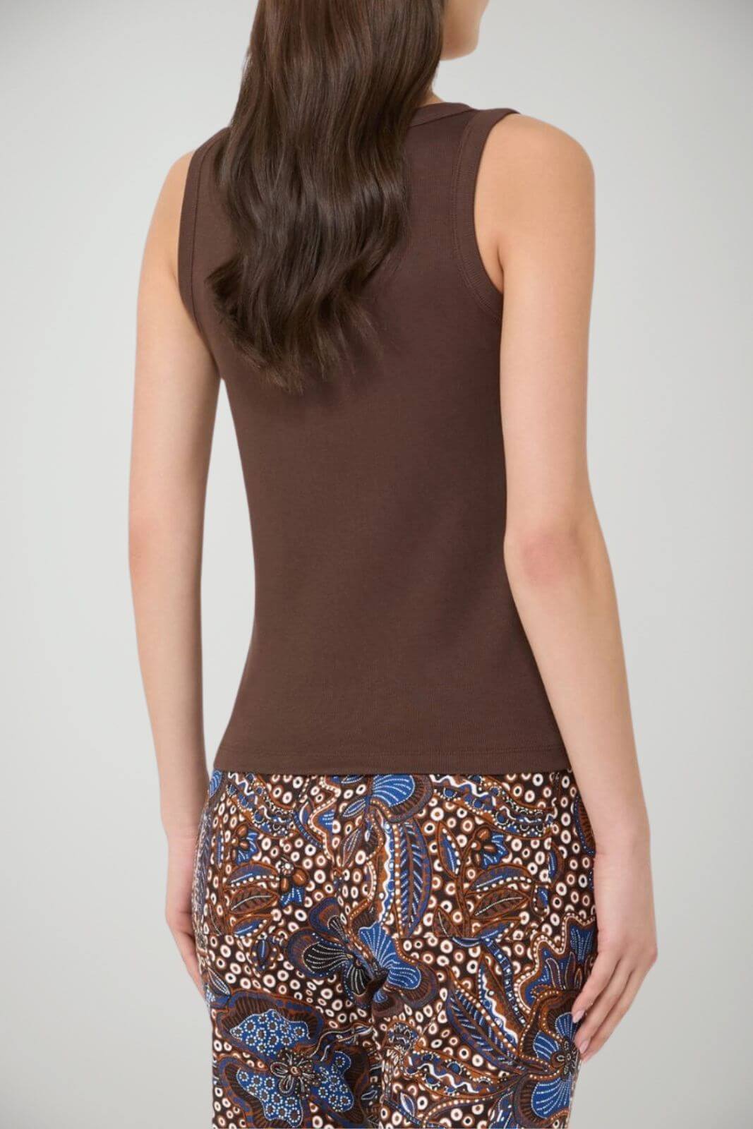 Weekend MaxMara Canotta Donna a costine stretch