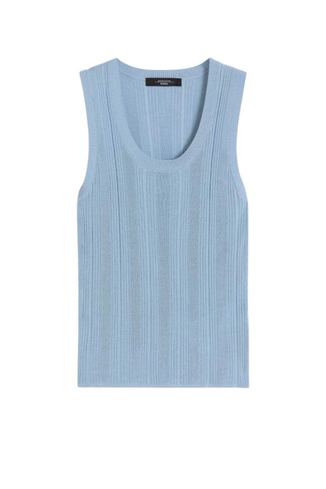 Weekend MaxMara Canotta Donna smanicata a coste